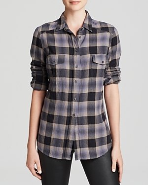 Dakota Collective Shirt - Daisy Seattle Plaid Flannel