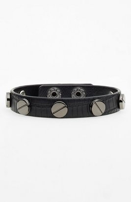 Cara Studded Leather Bracelet (Online Only)