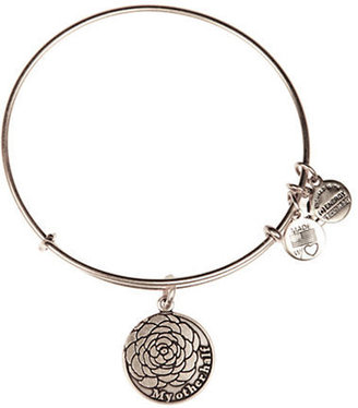 Alex and Ani My Other Half  Charm Bangle-SILVER-One Size