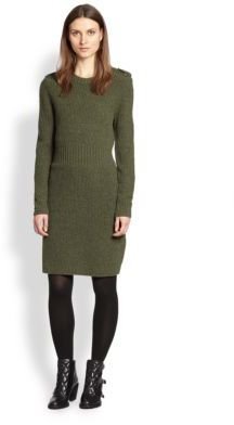 Marc by Marc Jacobs Benjamine Military Sweaterdress