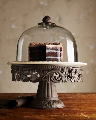 G G Collection Cake Dome & Pedestal