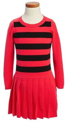 Milly Minis Stripe Dress (Toddler Girls, Little Girls & Big Girls)