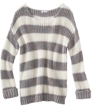 Xhilaration Junior's Striped Sweater - Assorted Colors