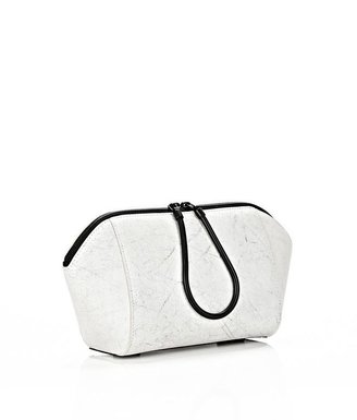 Alexander Wang Exclusive Large Chastity Make Up Pouch In Chalk