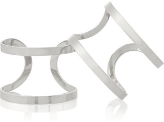 Maison Martin Margiela 7812 Maison Martin Margiela Set of two silver-plated arm cuffs