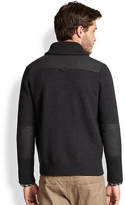 Vince Double-Breasted Wool Sweater