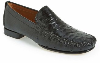 Mezlan 'Rollini' Ostrich Leather Loafer