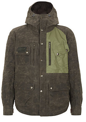Barbour Traction Beeswax Distressed Jacket