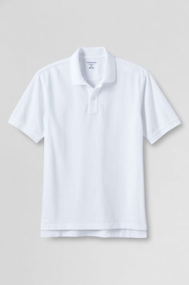 Lands' End Men's Big and Tall Short Sleeve Original Mesh Polo Shirt