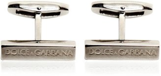 Dolce & Gabbana Logo Embossed Cufflinks