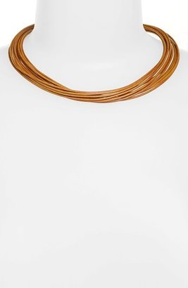 Simon Sebbag Multistrand Leather Necklace
