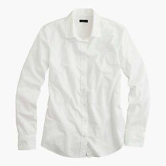 J.Crew Petite boy shirt in classic white