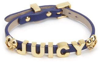 Juicy Couture Signature Juicy Leather Bracelet