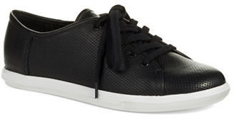 French Connection Finley Lace-Up Leather Sneakers