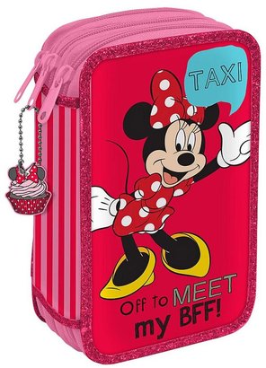 Minnie Mouse Triple Tier Pencil Case