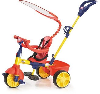 Little Tikes 4-in-1 Trike - Red and Yellow