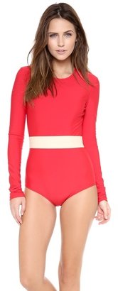Cover Long Sleeve One Piece Swimsuit