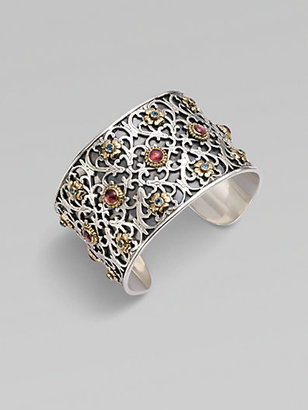 Konstantino Semi-Precious Multi-Stone Cuff Bracelet