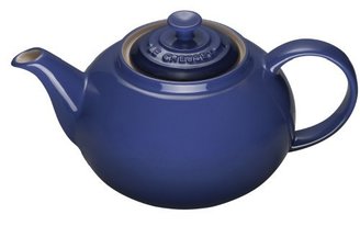 Le Creuset Stoneware Classic Teapot, Graded Blue, 1.3 Litre