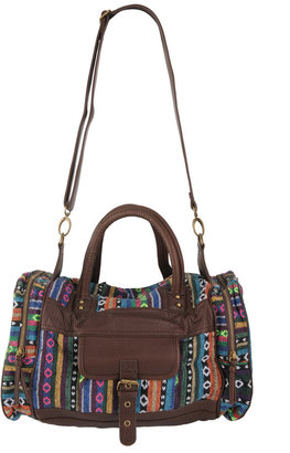 Forever 21 Embroidered Aztec Duffle Bag