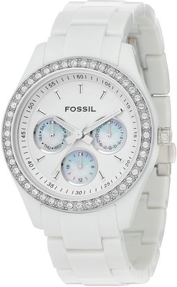 Fossil ES1967 Stella White Ladies Bracelet Watch