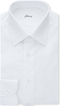Brioni Clark single-cuff cotton shirt - for Men