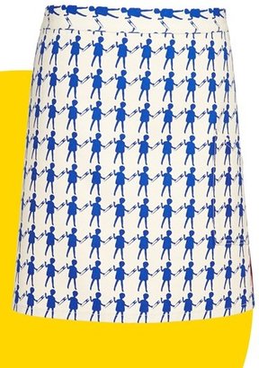 Nordstrom PIONEER SQUARE PANTRY Doll Print Canvas Apron Exclusive)