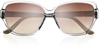 The Row Square-frame acetate sunglasses