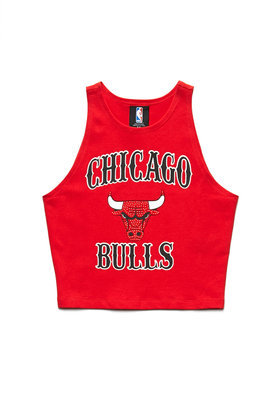 Forever 21 Chicago Bulls Crop Top