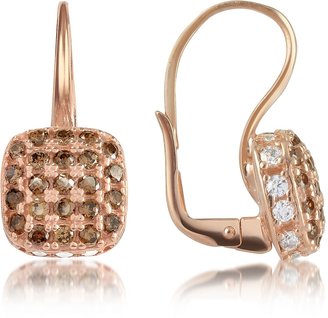 Azhar Cubic zirconia and Sterling Silver Square Earrings