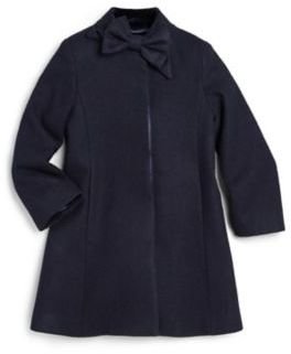 Oscar de la Renta Girl's Wool Coat