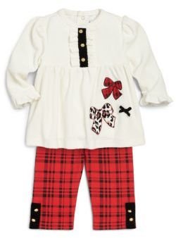Hartstrings Infant Girl's Two-Piece Top & Pants Set