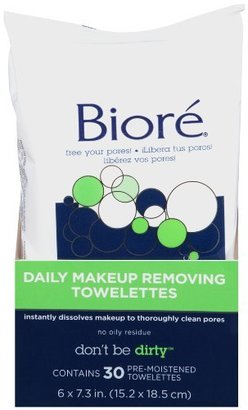 Biore Makeup Removing Towelettes, 30 Count