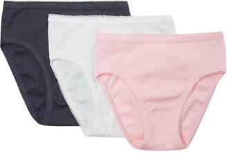 Petit Bateau Pack of Three Cotton Culottes 2-12 Years - for Girls