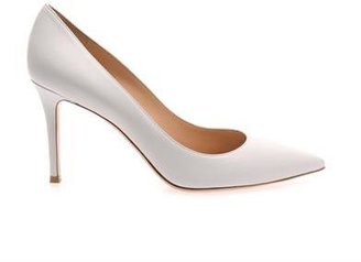 Gianvito Rossi Business point-toe leather pumps