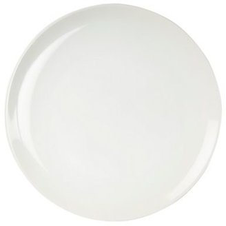 Debenhams White stoneware dinner plate