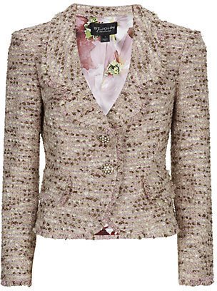 St. John Shimmer Tweed Jacket