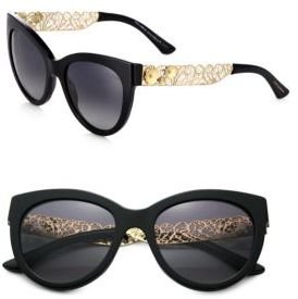 Dolce & Gabbana Filigree Cat's-Eye Sunglasses