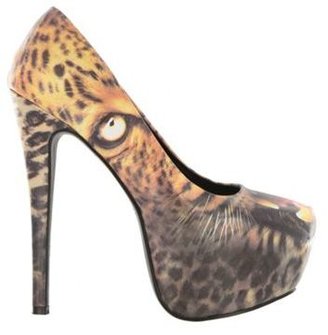 Iron Fist Leopard dont pussy foot platform high heels shoes