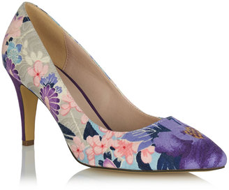 Gardenia Print Court Shoes