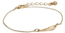 ASOS Wing Fine Bracelet - gold