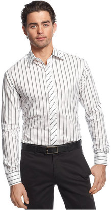 Vince Camuto Stripe Button-Down Slim-Fit Shirt