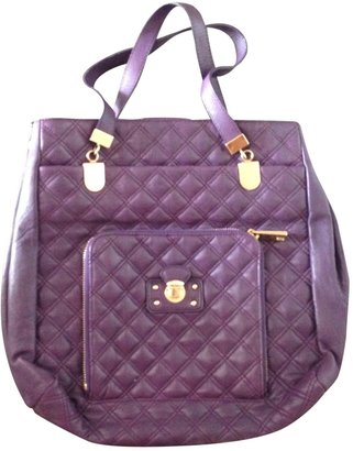 Marc Jacobs Purple Leather Handbag