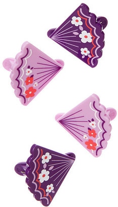 Gymboree Blossom Fan Hair Clips Two-Pack