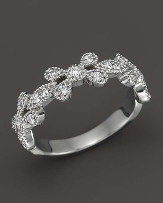 KC Designs Diamond Stackable Band in 14K White Gold, .30 ct. t.w.