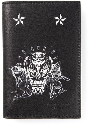Givenchy skull wallet
