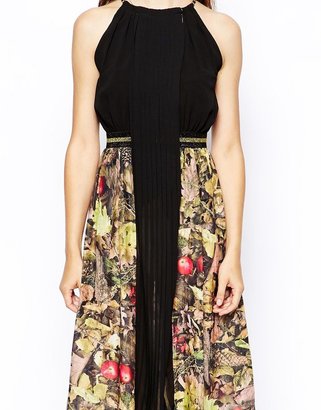 Traffic People Blooms of the Forest Silk Dress