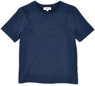 BOSS short-sleeved logo print t-shirt