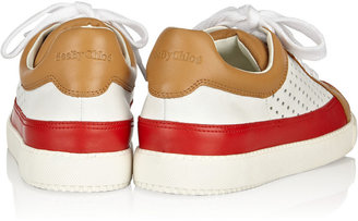 See by Chloe Perforated leather sneakers