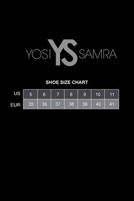 Yosi Samra Patent Ballet Flat in Black